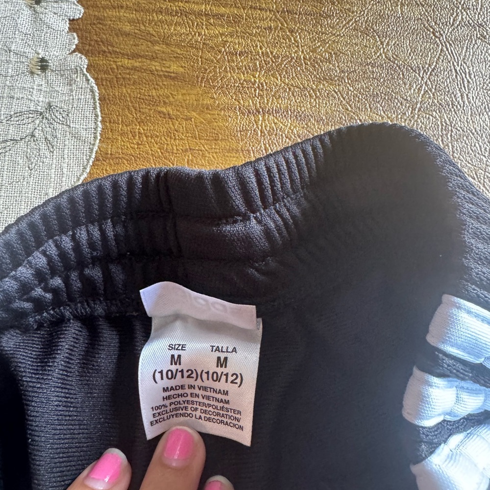 Adidas Gray Sweatpants with Iconic Stripes - Picture 2 of 2